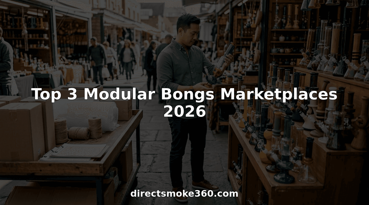 Top 3 Modular Bongs Marketplaces 2026